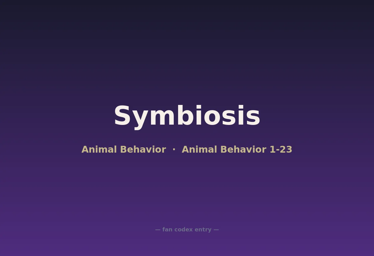 Symbiosis